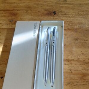 Paper Mate Silver Pen Set